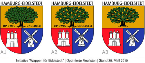 Wappen für Eidelstedt – Finalisten